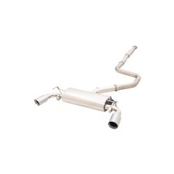 XForce Non-Polished Stainless Steel 3″ Cat Back System, Varex Rear Muffler With Tips - Hyundai I30 SR & N-Line MY17+