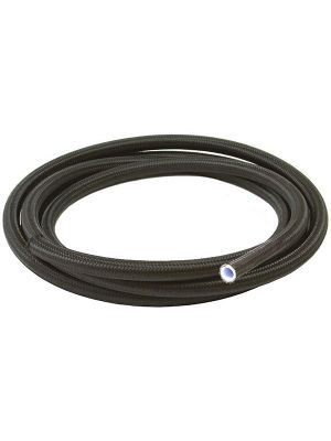 250 Series PTFE (Teflon®) Black Braided Hose -4AN 1 Metre Length