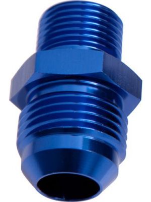 Water Inlet/Outlet Male -6AN to M14 x 1.5mm Fitting (Blue) Suit Garret GT Style & TO4B Turbo