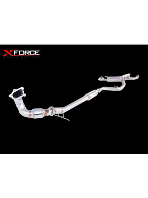 Xforce Stainless Steel Cat Back Exhaust - Mazda 3 MPS BL MY10-13